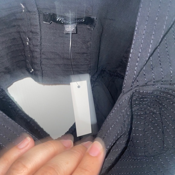 Madewell Cutout-Back Empire Midi Dress Size 2, Black - Picture 8 of 14